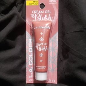 L.A. Colors Cream Gel Blush C37237 Rose Garden New .28oz